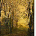 October After Glow 1 - Canvas Print