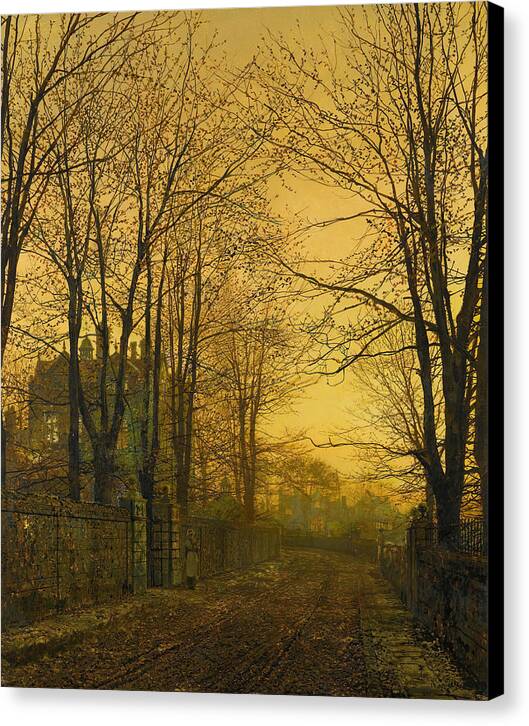 October After Glow 1 - Canvas Print
