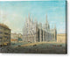 Piazza del Duomo, Milan - Canvas Print
