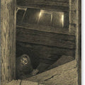 Plague on the Stairs - Canvas Print