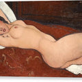 Reclining Nude 1 - Canvas Print