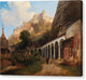 Salzburg, a View of St. Peter's Cemetery - Canvas Print