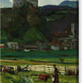 View of the Kufstein Fortress vicinity - Canvas Print