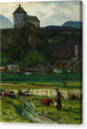 View of the Kufstein Fortress vicinity - Canvas Print
