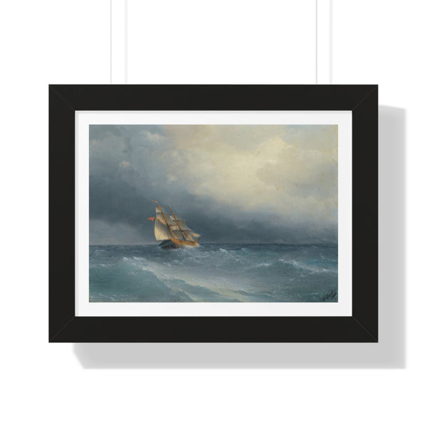 The Lifting Storm - Framed Print