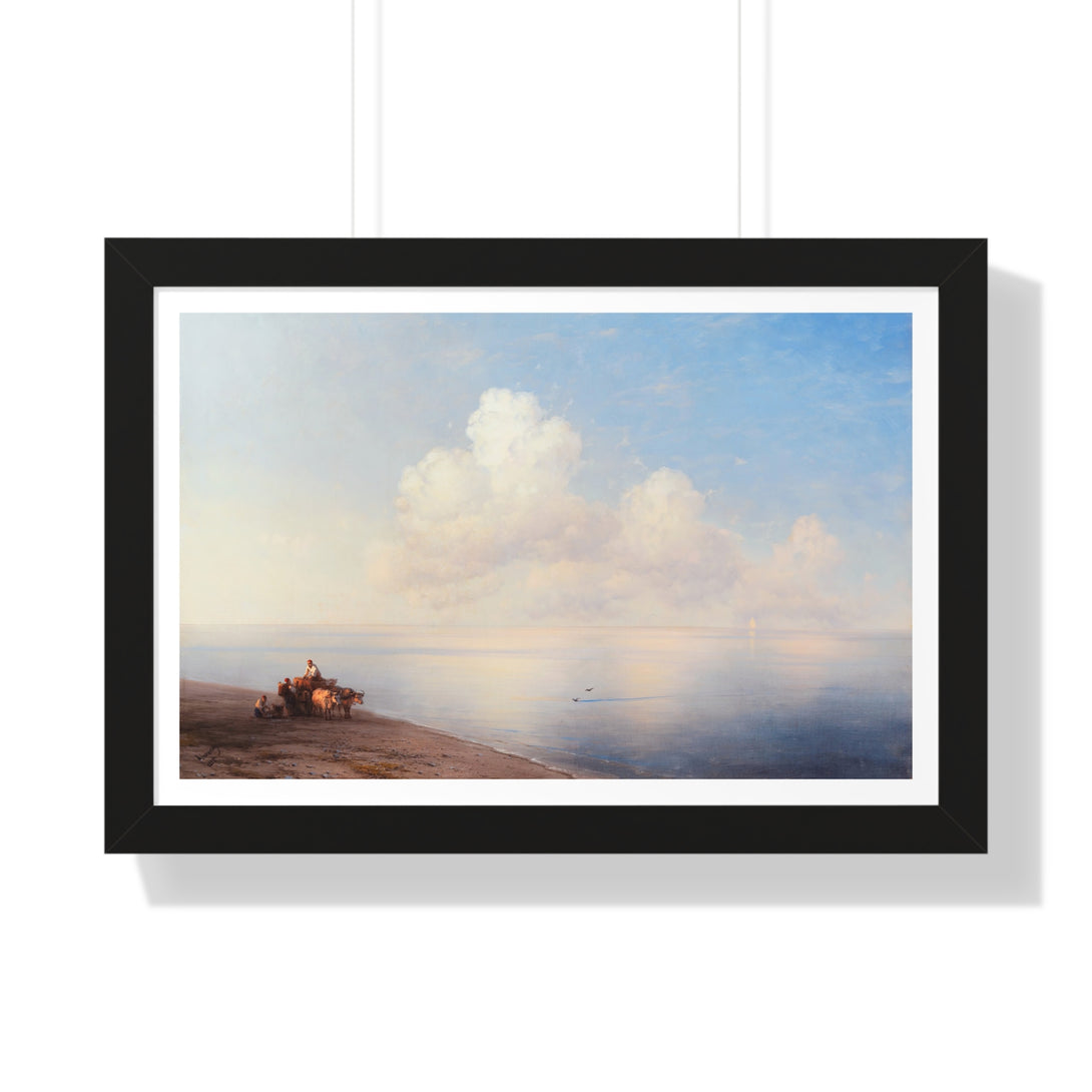 Ruhige See by Ivan Aivazovsky - Framed Print - Zapista