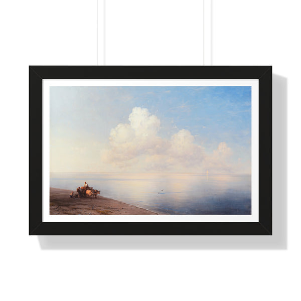 Ruhige See - Framed Print