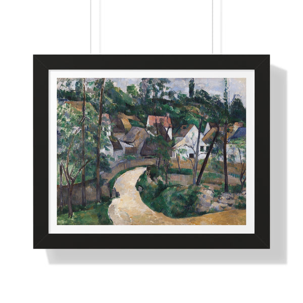 Turn in the Road by Paul Cézanne - Framed Print - Zapista