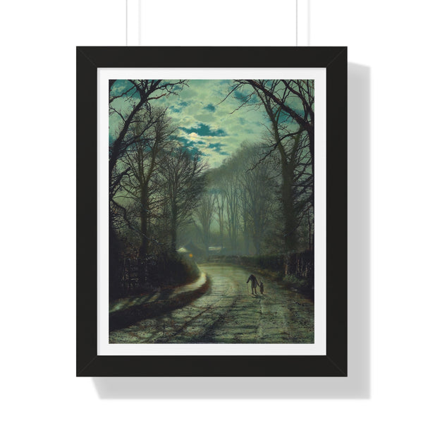 Nearing Home by John Atkinson Grimshaw, 1872 - Framed Print - Zapista