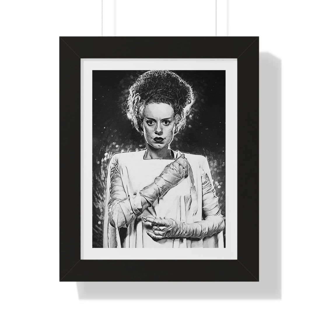 Bride of Frankenstein - Framed Print - Zapista