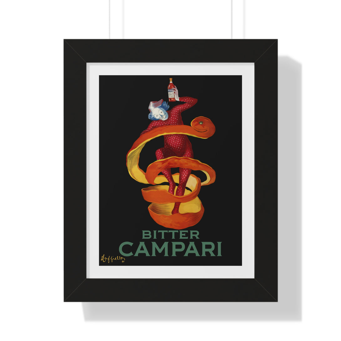 Bitter Campari by Leonetto Cappiello - Framed Print - Zapista