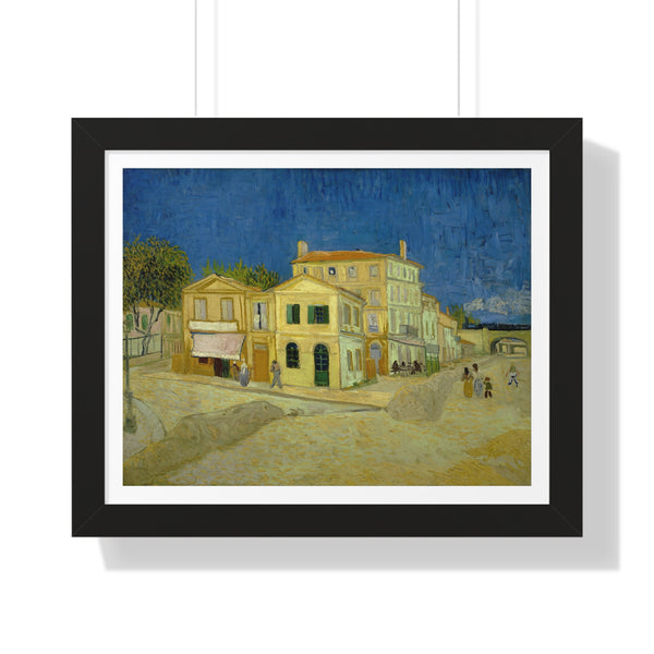 The Yellow House - Framed Print