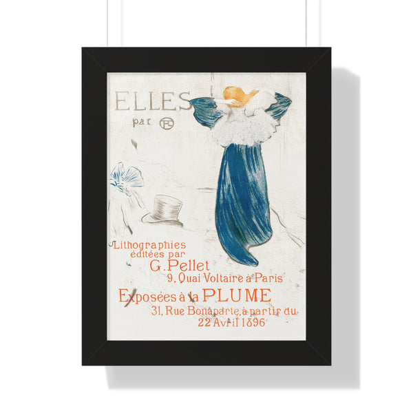 Elles - Frontispiece - Framed Print