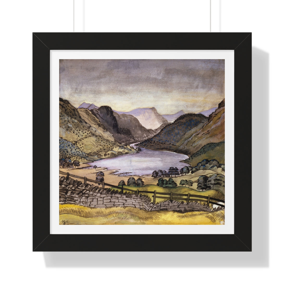 Thirlmere by Paul Nash - Framed Print - Zapista