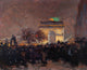 11 novembre 1920 Installation des cendres du soldat inconnu sous l'Arc de Triomphe de l'Etoile by Ernest Jules Renoux - Art Print - Zapista