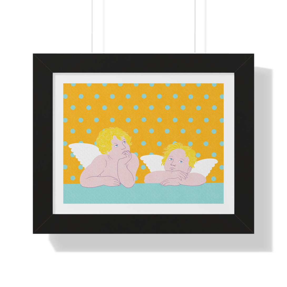 Cherubs - Framed Print - Zapista