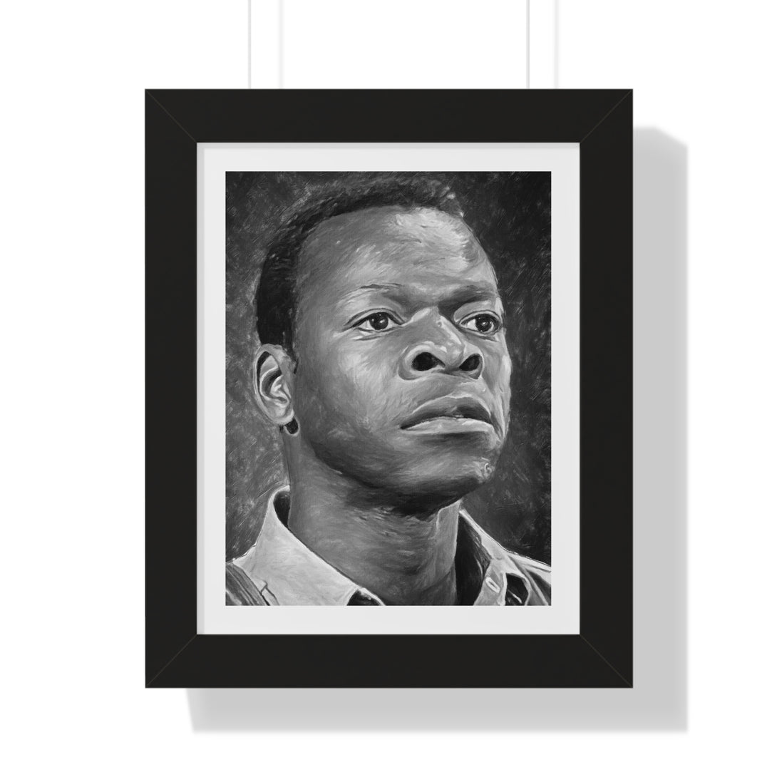 Brock Peters as Tom Robinson - Framed Print - Zapista