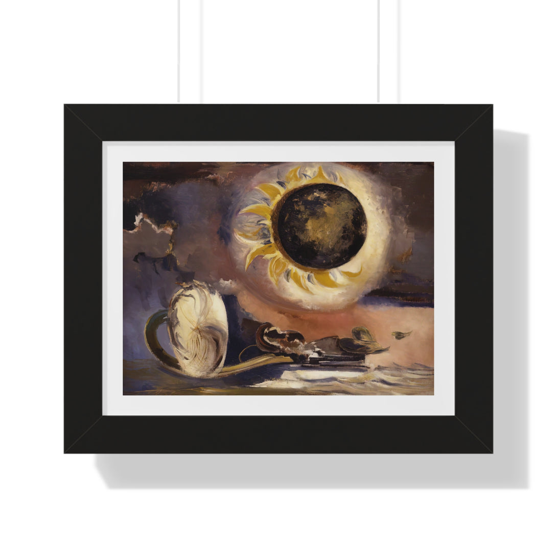 Eclipse of the Sunflower by Paul Nash - Framed Print - Zapista