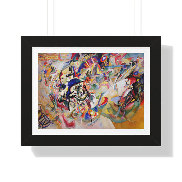 Composition VII - Framed Print