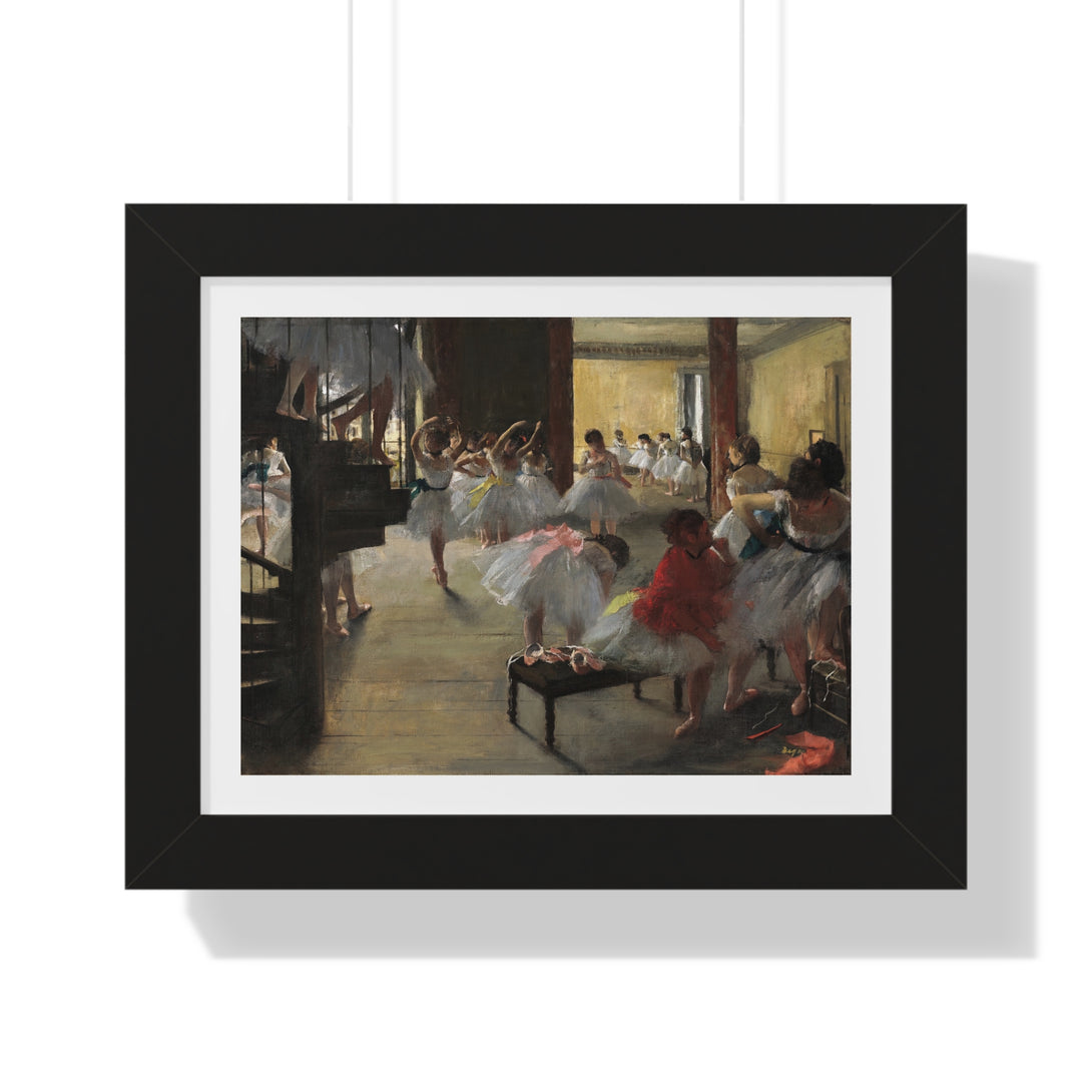 The Dance Class, c. 1873 by Edgar Degas - Framed Print - Zapista