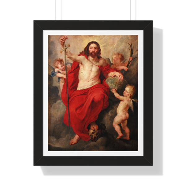 Christ Triumphing over Death and Sin - Framed Print