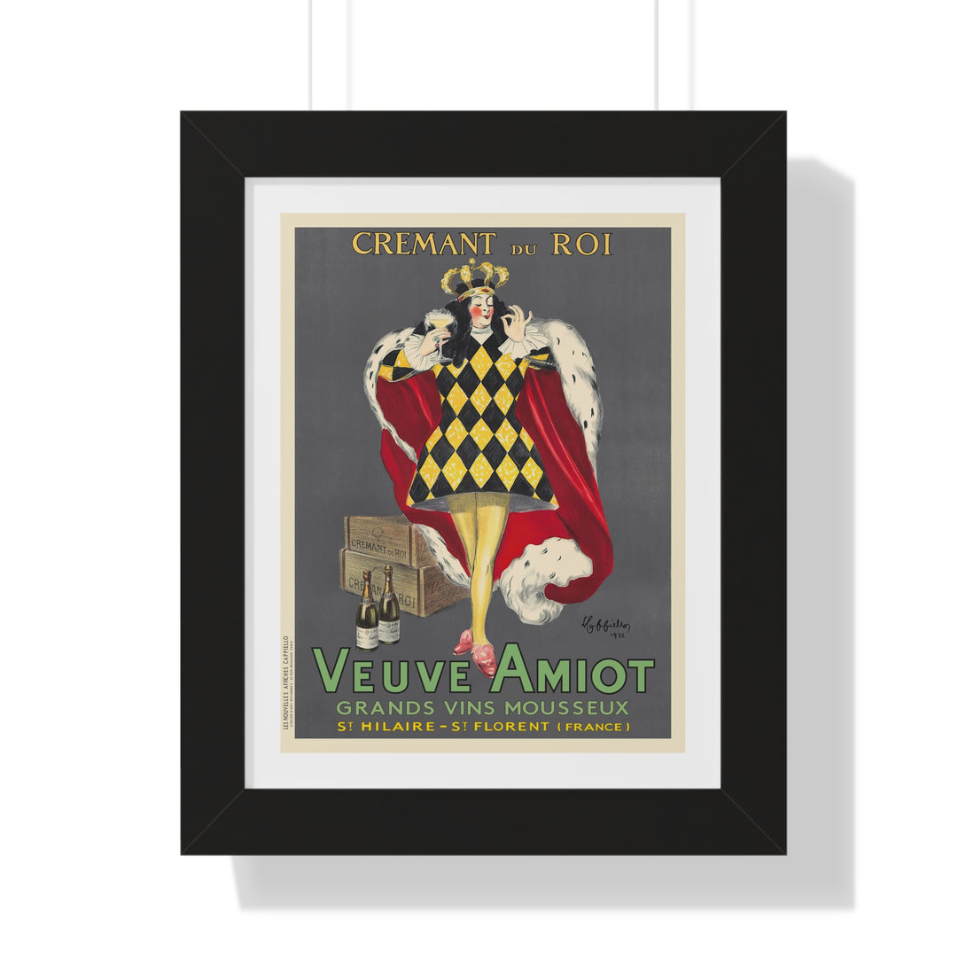 Veuve Amiot by Leonetto Cappiello - Framed Print - Zapista