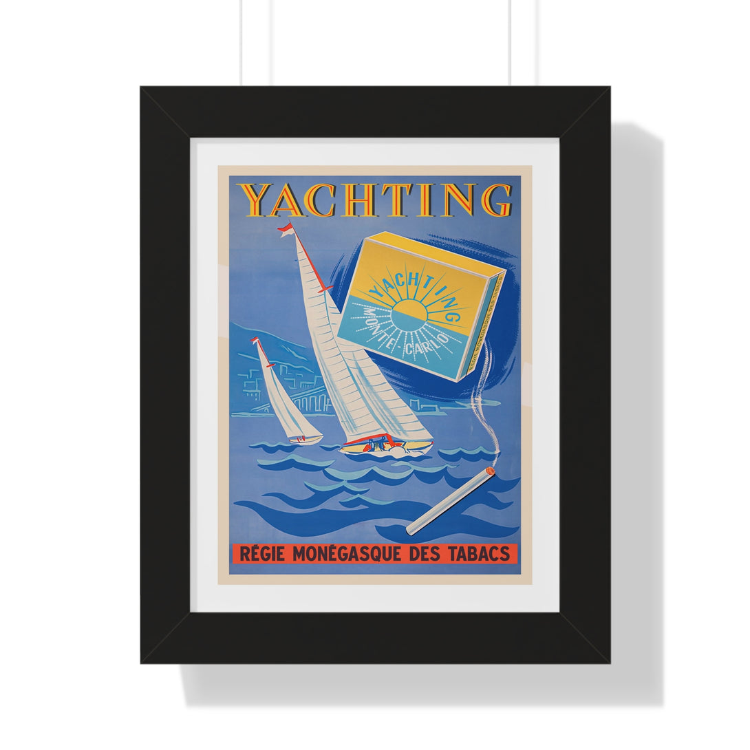 Yachting Monte Carlo - Framed Print - Zapista