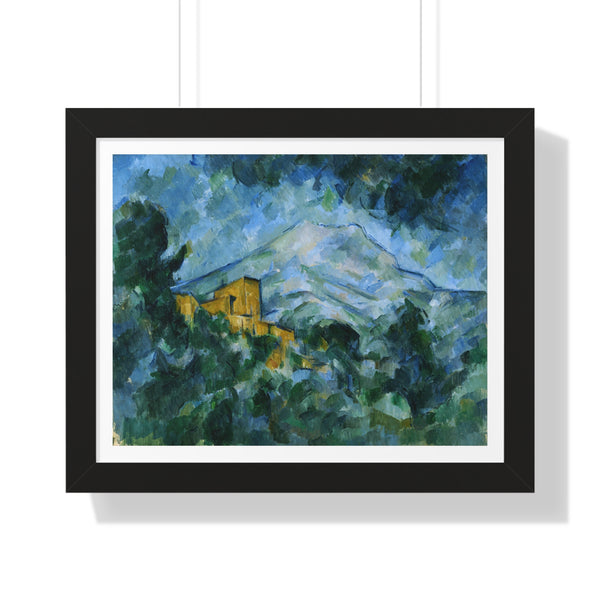 Mont Sainte-Victoire and Château Noir by Paul Cézanne - Framed Print - Zapista