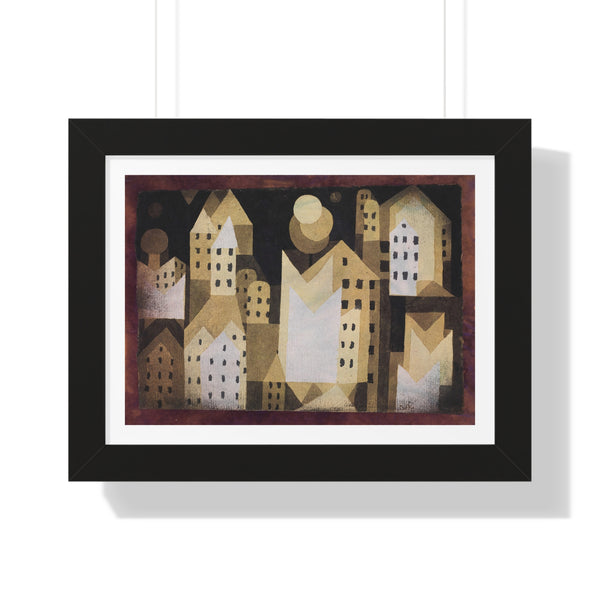 Cold City - Framed Print