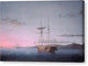 Lumber Schooners at Evening on Penobscot Bay - Canvas Print