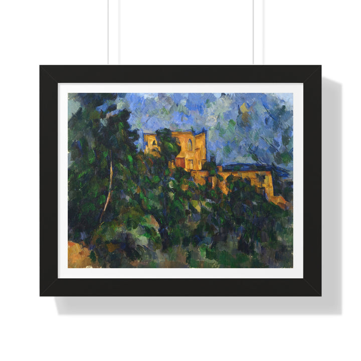 Château Noir by Paul Cézanne - Framed Print - Zapista