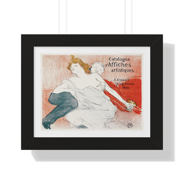 The Debaucher (Débauché) by Henri de Toulouse-Lautrec - Framed Print - Zapista