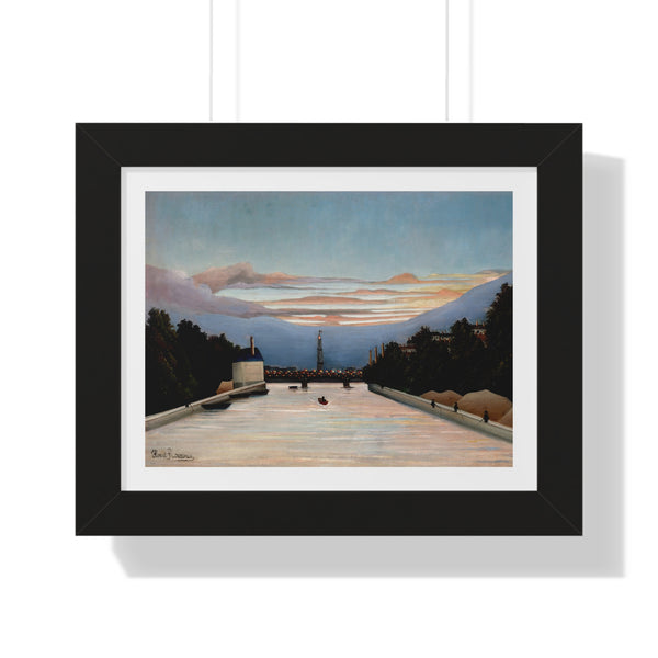 The Eiffel Tower by Henri Rousseau - Framed Print - Zapista