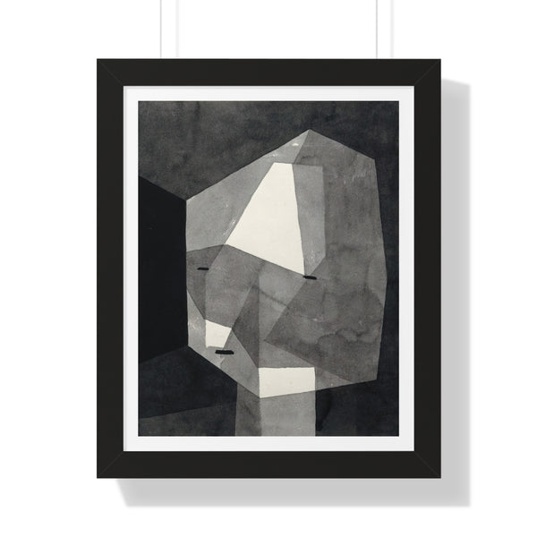 Rough-Cut Head - Framed Print