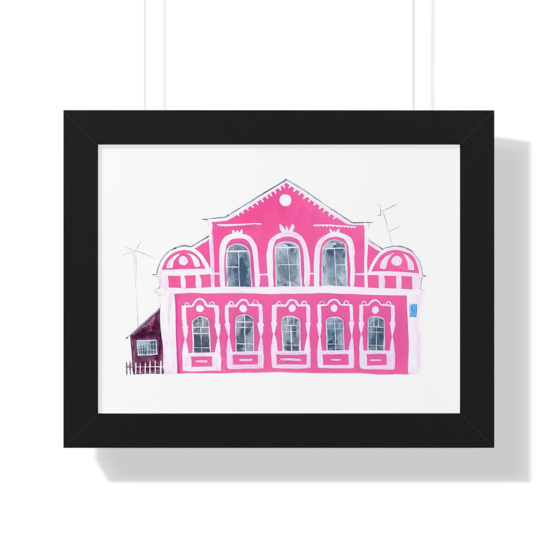 The Pink Palace - Framed Print - Zapista