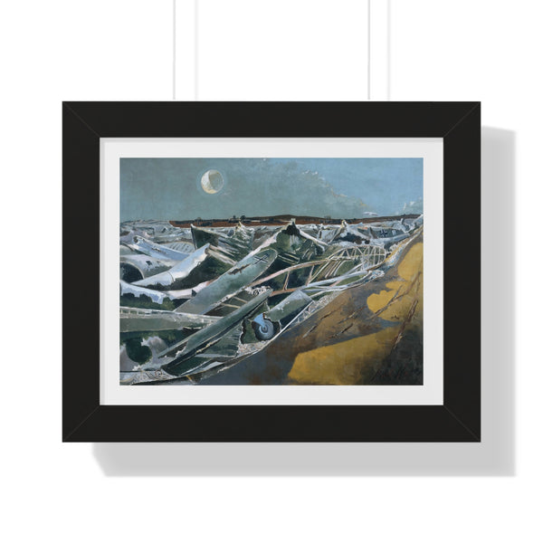 Totes Meer by Paul Nash - Framed Print - Zapista