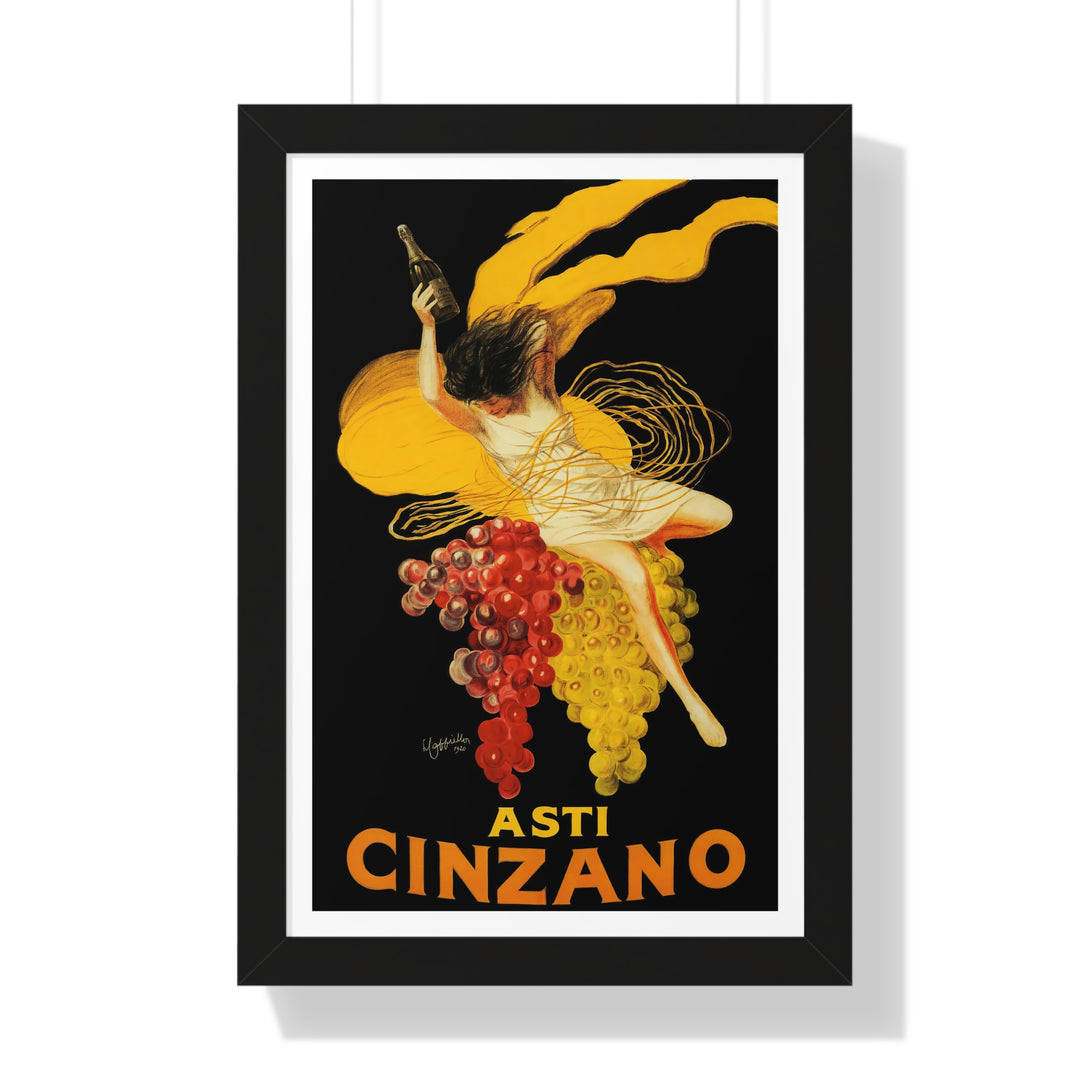 Asti Cinzano by Leonetto Cappiello - Framed Print - Zapista