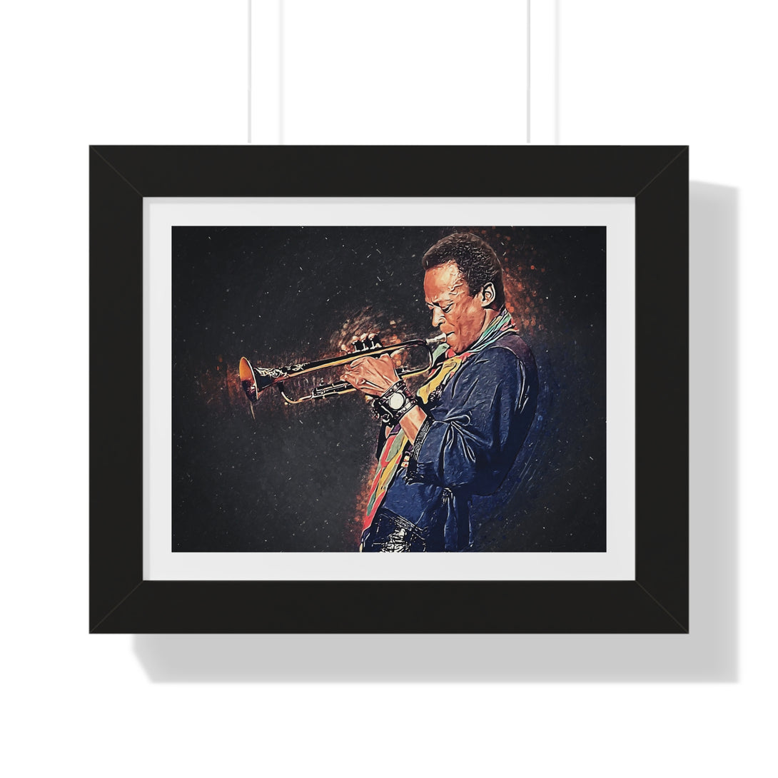 Miles Davis - Framed Print - Zapista