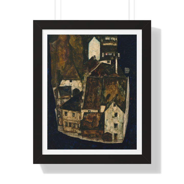 Dead City III (City on the Blue River III) by Egon Schiele - Framed Print - Zapista