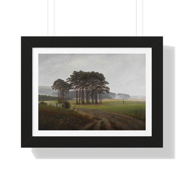 The Midday by Caspar David Friedrich - Framed Print - Zapista