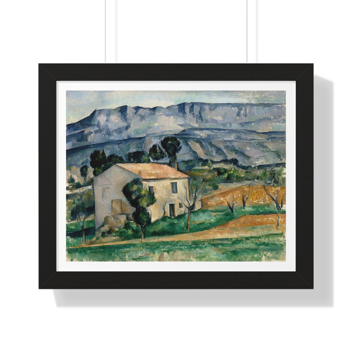 House in Provence by Paul Cézanne - Framed Print - Zapista