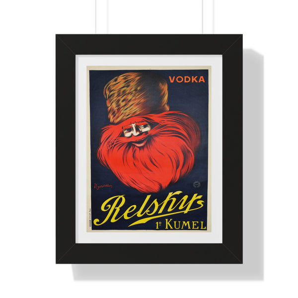 Relsky'S Vodka by Leonetto Cappiello - Framed Print - Zapista