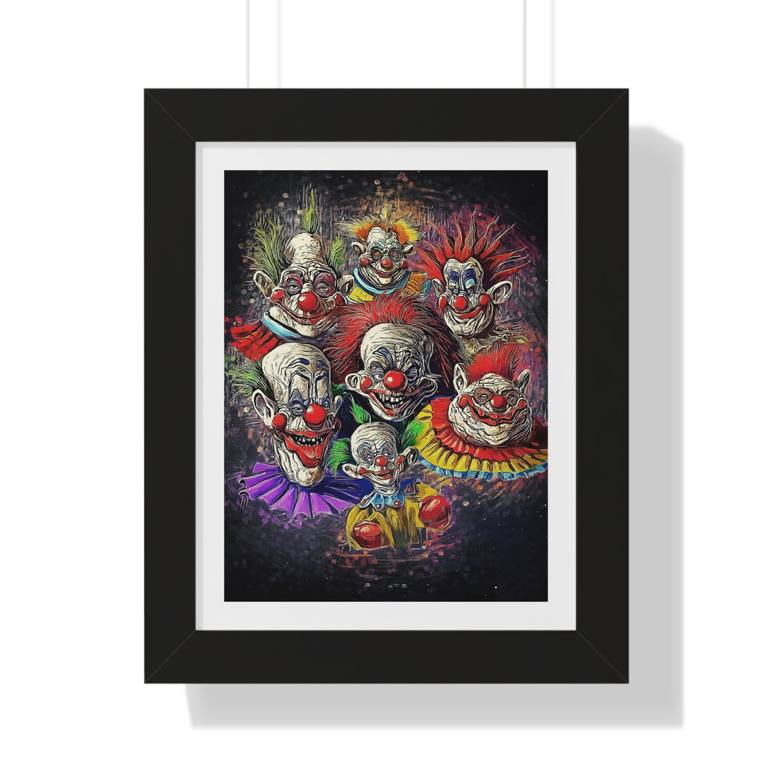 Killer Klowns - Framed Print - Zapista