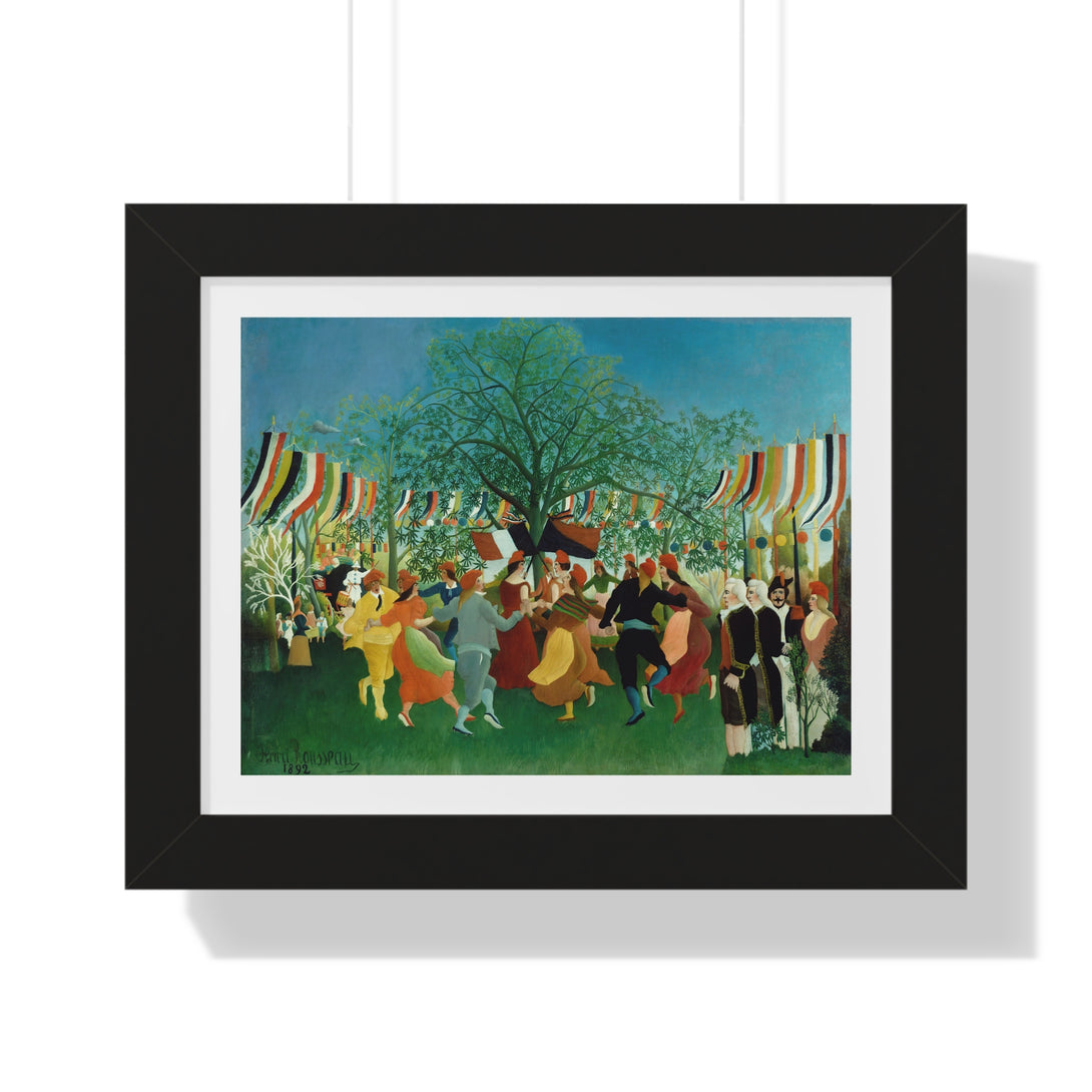 A Centennial of Independence by Henri Rousseau - Framed Print - Zapista