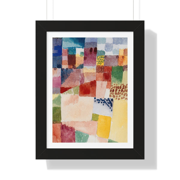 Motif from Hammamet - Framed Print