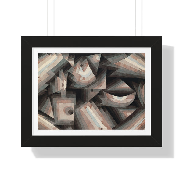 Crystal Gradation - Framed Print