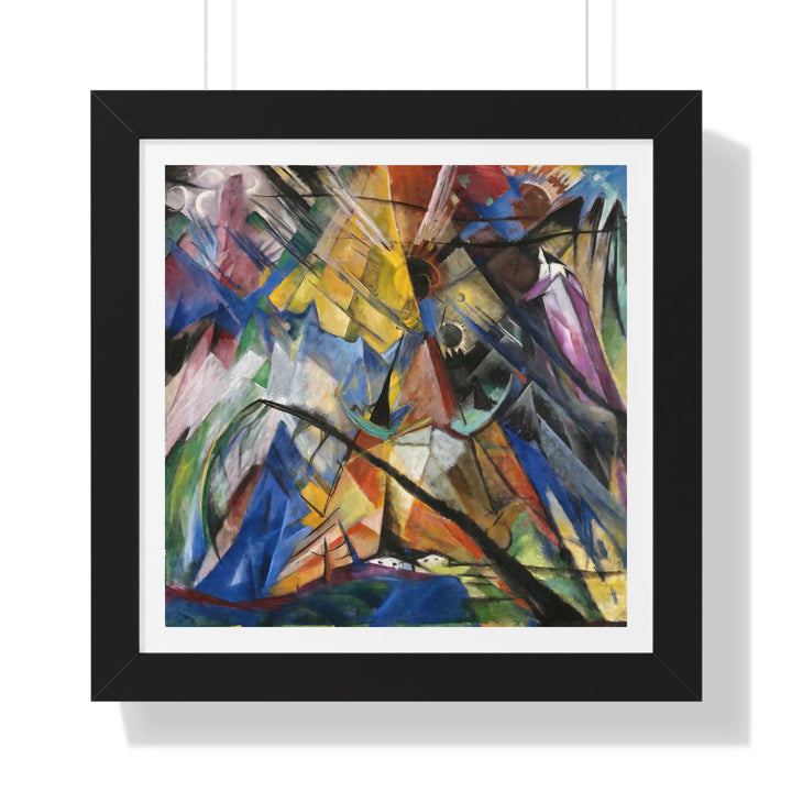 Tyrol by Franz Marc - Framed Print - Zapista