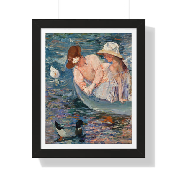 Summertime by Mary Cassatt - Framed Print - Zapista