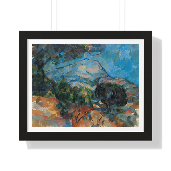 Mount Sainte-Victoire by Paul Cézanne - Framed Print - Zapista