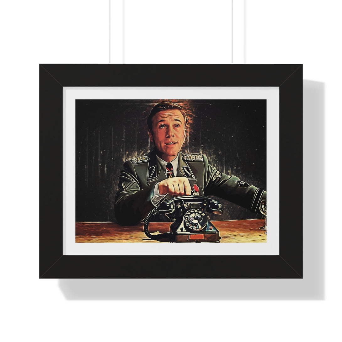 Hans Landa - Framed Print - Zapista